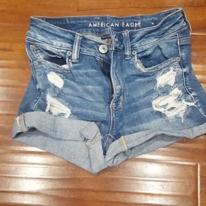 AE jean shorts